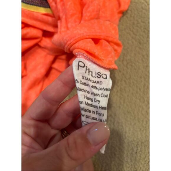 Pitusa Inca Abaya - Watermelon - Picture 5 of 5